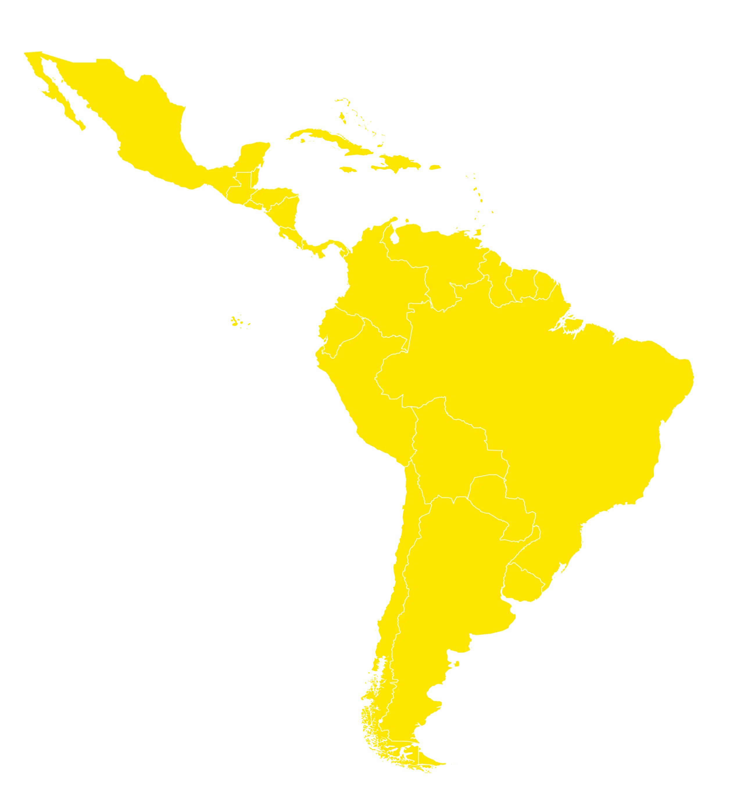 Mapa Latinoamérica RECOR
